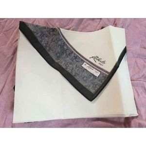 Roberto Italy NEW handkerchief white #C-OS 1805